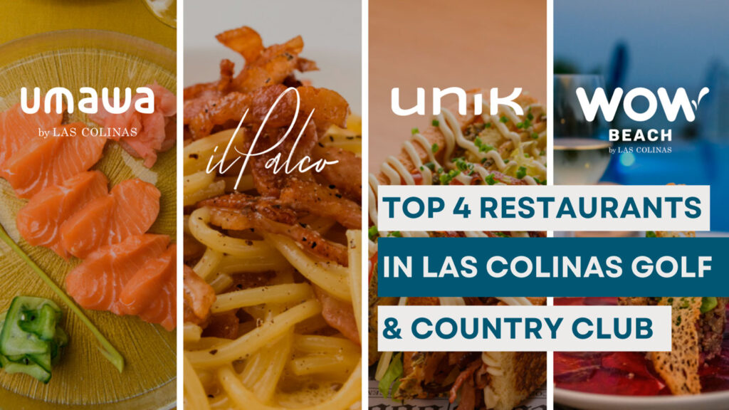 Top 4 restaurants in Las Colinas Golf & Country Club