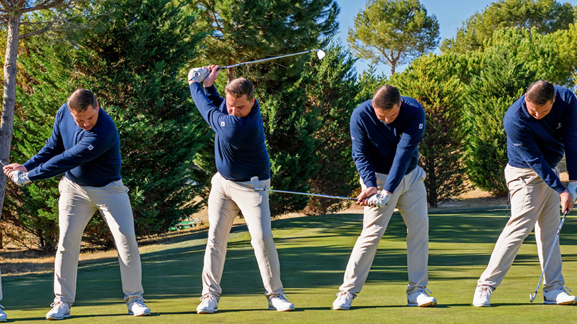 Trackman technology tracks golf movement
